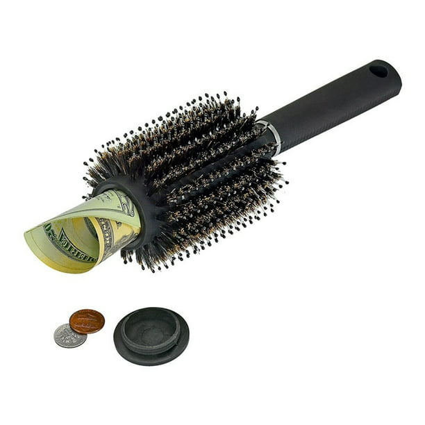 Secret Safe Hairbrush Hidden Stash Storage Home Security Magic Box Can Container